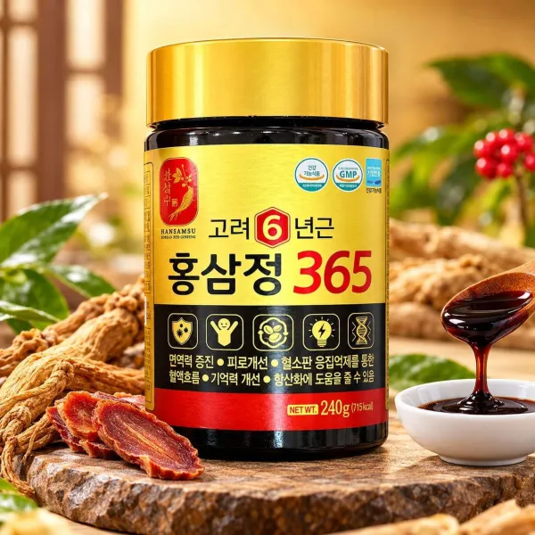 Korean 6 years Red Ginseng Extract 365 Gold - 240g